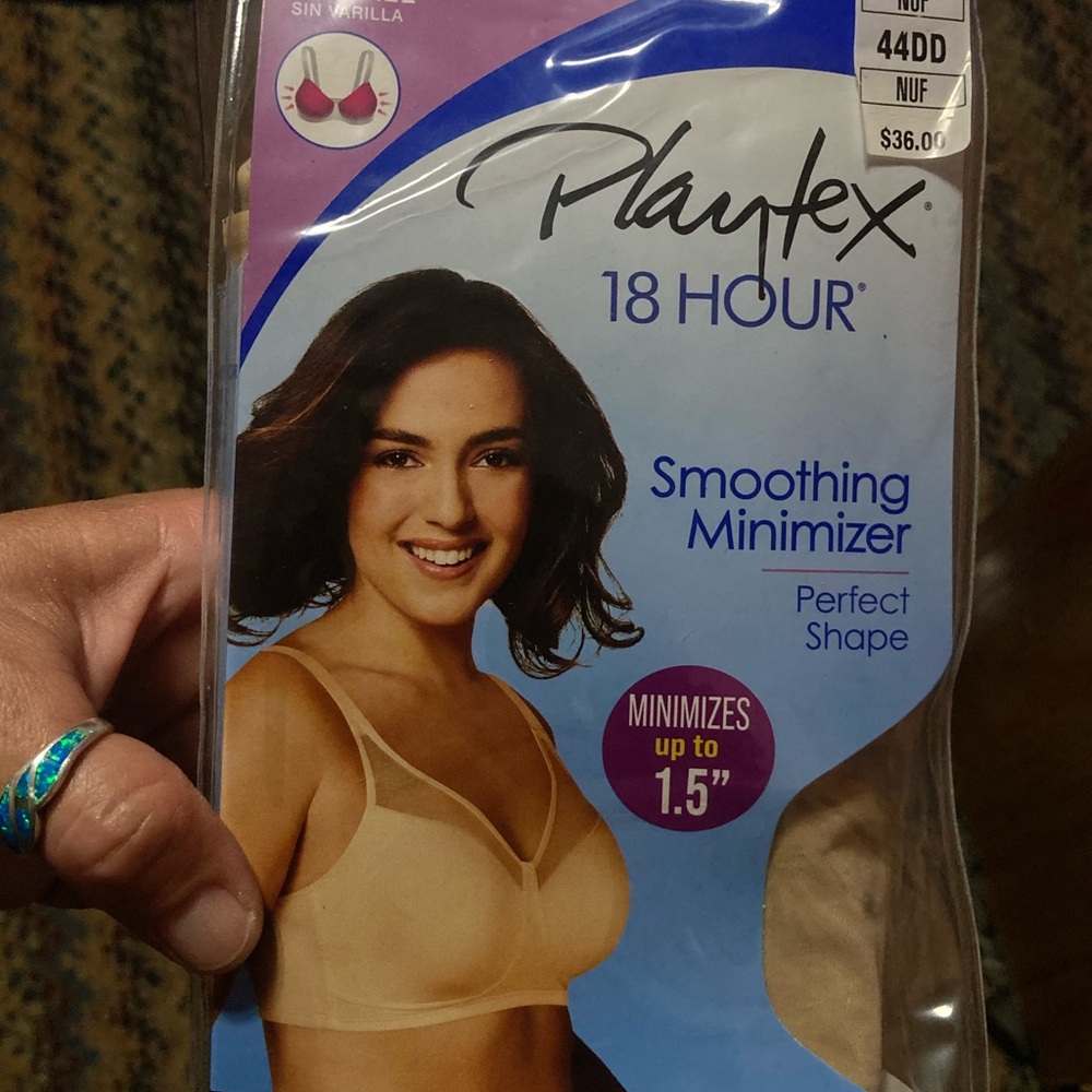 Playtex 18 Hour Smoothing Minimizer Bra - Vanilla